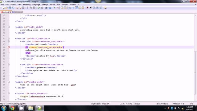 html css 5: div, id, Class. and some more styling смотреть онлайн