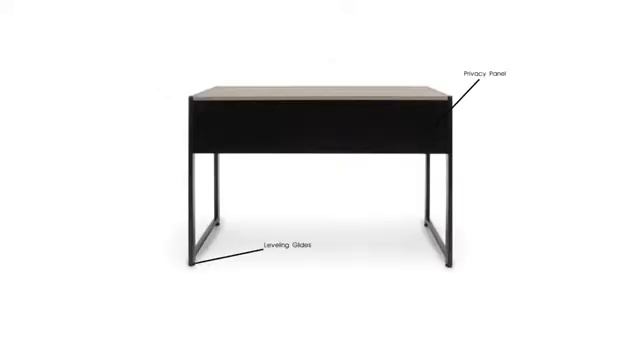 Prime Day - OFM ESS-1002-DWD Essentials ESS-1002 2-Drawer Office Desk, Driftwood смотреть онлайн