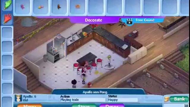 Играем в Virtual Families 2. смотреть онлайн