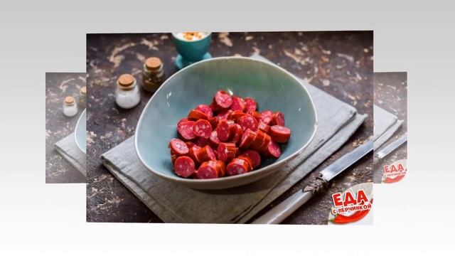 Салат Ежик с колбасой смотреть онлайн