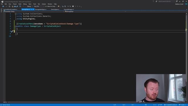 Scriptable Cookbook: Damage Type System With ScriptableObject Enums (Unity Tutorial) смотреть онлайн