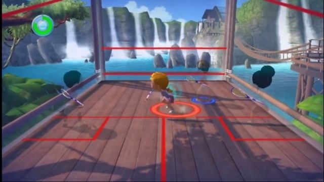 Racquet Sports (Wii) Multiplayer Party Mode смотреть онлайн