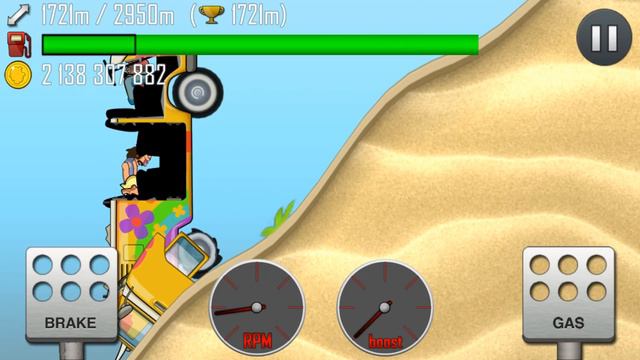 Hill Climb RACING - автобус по плажу, продолжаем BEACH смотреть онлайн