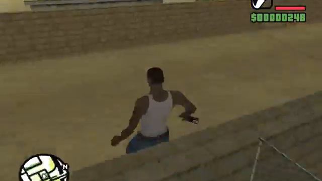 GTA San Andreas прохождение серия 1 (Назад на Гроув Стрит) смотреть онлайн
