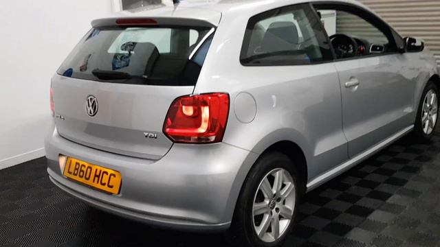IMMACULATE 2010(60) VW POLO SE 75 1.6 TDI, 3 DOOR WITH ONLY 84970 MILES FROM NEW смотреть онлайн