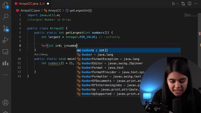 6. Largest in Array | Java | Data Structure And Algorithm смотреть онлайн
