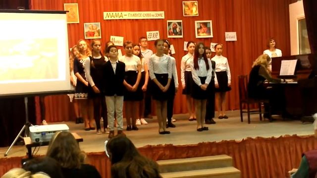 "Знаешь мама" (фрагмент) конец песни уход 6 класса смотреть онлайн