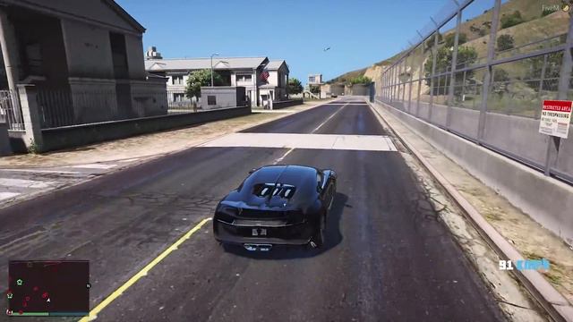 Military vs Racers! ИСПЫТЫВАЕМ BUGATTI НА ВОЕННОЙ БАЗЕ В ГТА 5 ОНЛАЙН!! (Военные против гонщиков) смотреть онлайн