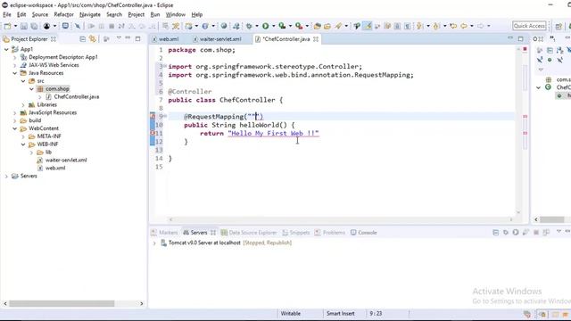 Spring MVC Tutorial in Hindi || Creating First Spring MVC Web Application || #06 смотреть онлайн