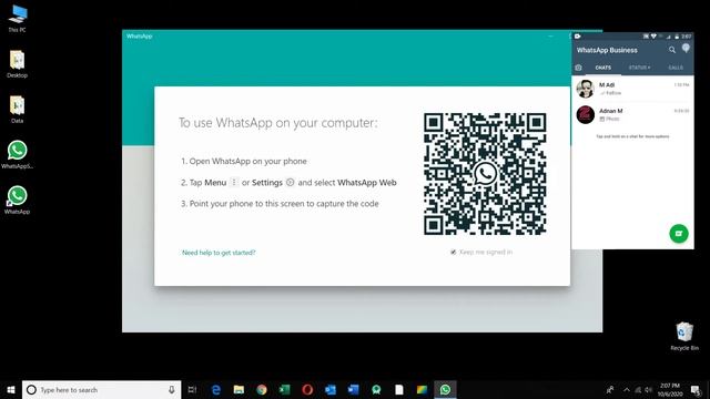 How to Setup WhatsApp on PC and Laptops Officially | WhatsApp Web | WhatsApp Desktop смотреть онлайн