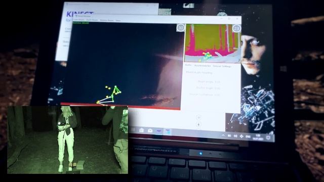 НОЧЬ в лесу С ПРИЗРАКАМИ / Они следили за нами / Мы смогли их снять на камеру / ЭГФ / Кинект / смотреть онлайн