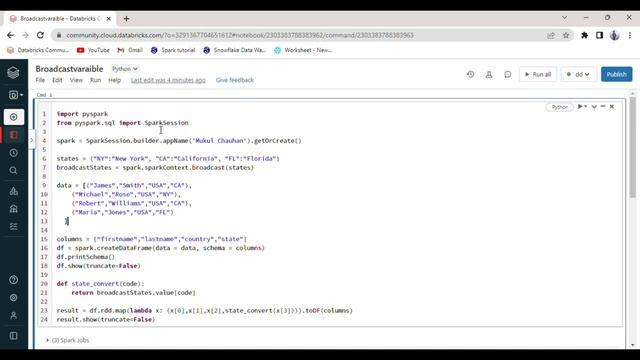 Broadcast Variable in Spark with Demo #apachespark #bigdata смотреть онлайн