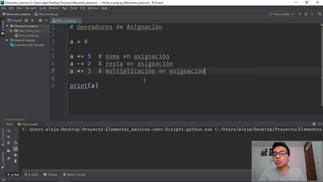 9. Programación en Python | Operadores de asignación смотреть онлайн