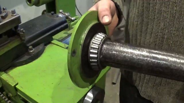 Передняя бабка токарного станка по металлу.Самоделка.