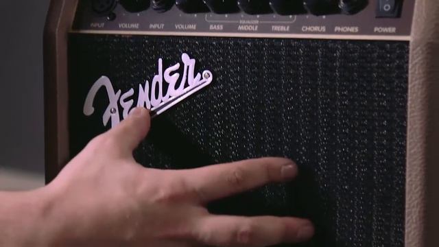 Fender Acoustasonic 15 Acoustic Combo Amp Tan смотреть онлайн