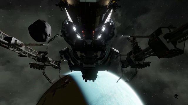 Space Engineers build - USR Colossus (Fractured Space) смотреть онлайн