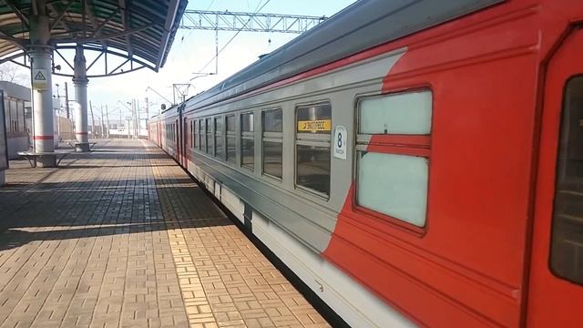 Опытный ЭД4МК-0020 На станции Перово смотреть онлайн