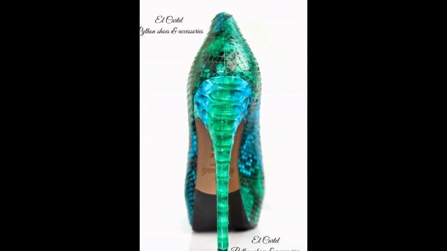 Туфли из питона мультиколор / Python multicolor shoes смотреть онлайн