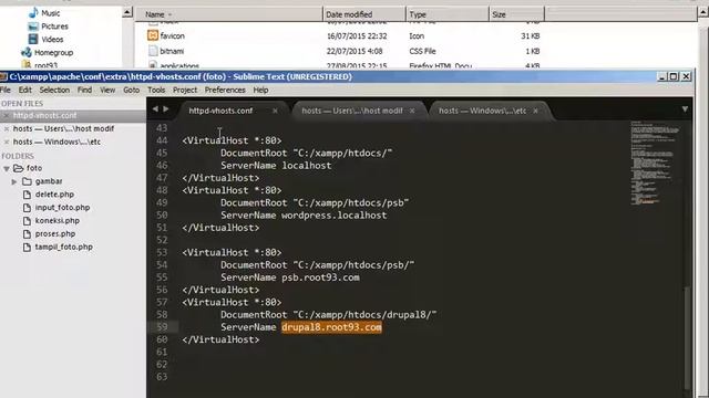 Cara Terbaru Konfigurasi Virtualhost XAMPP смотреть онлайн