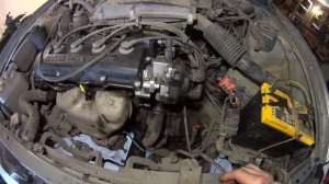 NISSAN GA15 (DE).Распределитель зажигания. Трамблёр.Обслуживание, Снятие, Установка.
