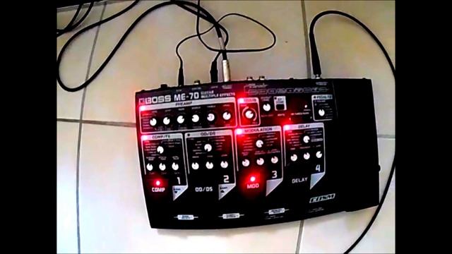 ZZ Top Lead Sound Setting from the Boss ME 70 (Audio) смотреть онлайн