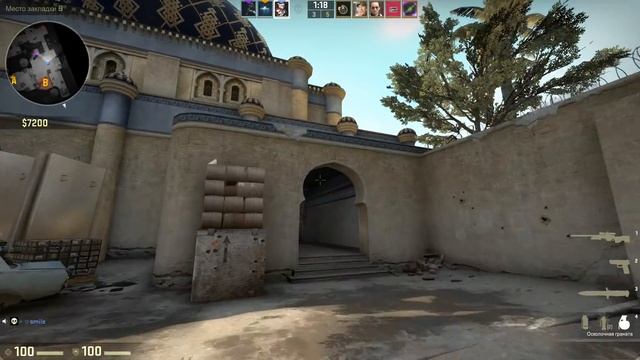 Бомбящий школьник в CS GO смотреть онлайн