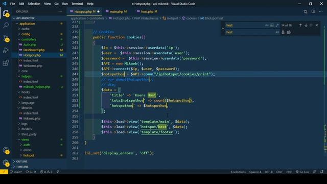 Menampilkan dan hapus data host cookies mikrotik API #12 смотреть онлайн