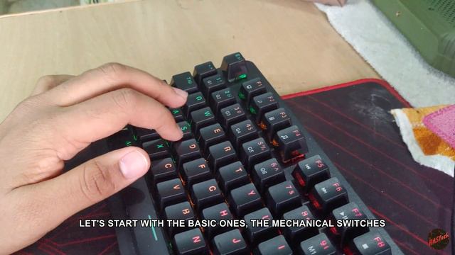 BUDGET MECHANICAL KEYBOARD | REDGEAR SHADOW BLADE REVIEW смотреть онлайн