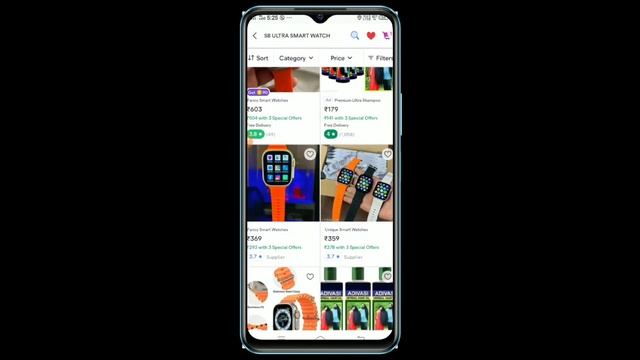 S8 Ultra Smart Watch ? Android 4gsim Saport Smart Watch ? Meesho ?