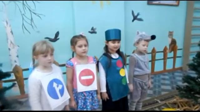 Сказка "Новые приключения колобка" в детском саду №1 г.п. Вороново смотреть онлайн