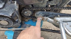 ПАДАЕТ ЦЕПЬ НА МОПЕДЕ АЛЬФА? БЫСТРАЯ НАСТРОЙКА ЦЕПИ НА МОПЕДЕ.