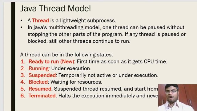 Threads in Java смотреть онлайн
