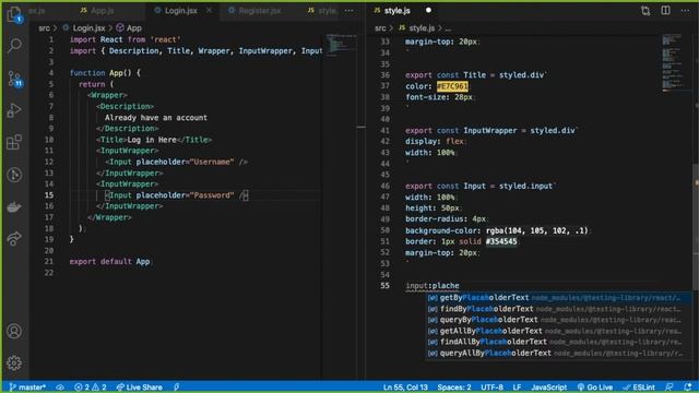 #9 || Styled Components Project (form) || React Uzbek смотреть онлайн