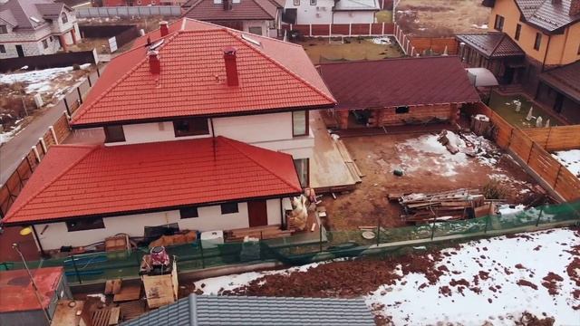 Строительство дома по проекту p726ge из несъемной опалубки Velox смотреть онлайн