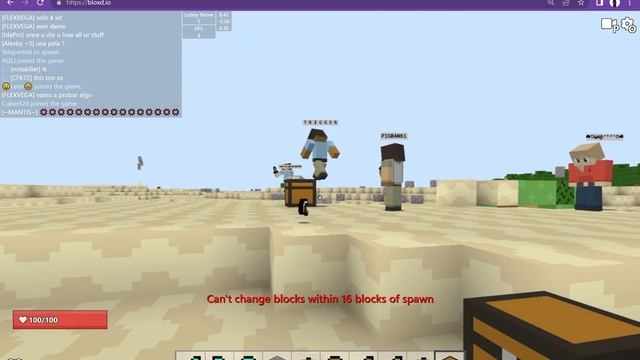 survival game in bloxd.io смотреть онлайн