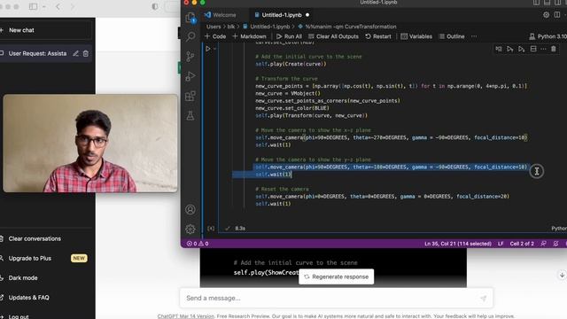 Creating Manim animations using ChatGPT! смотреть онлайн