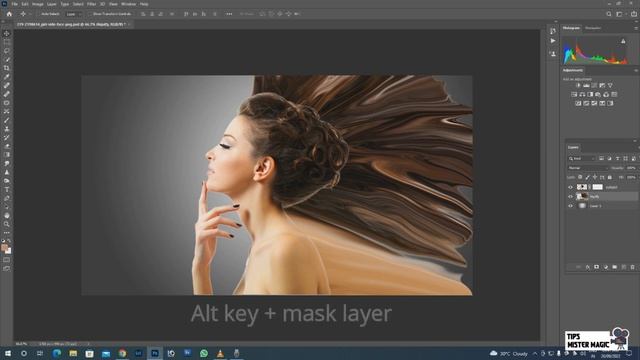 dust explosion | Dispersion Effect: Photoshop Tutorial in tamil | tips mister magic смотреть онлайн