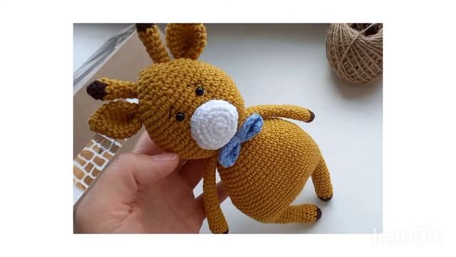 Жирафик крючком. Схема вязания в видео. смотреть онлайн