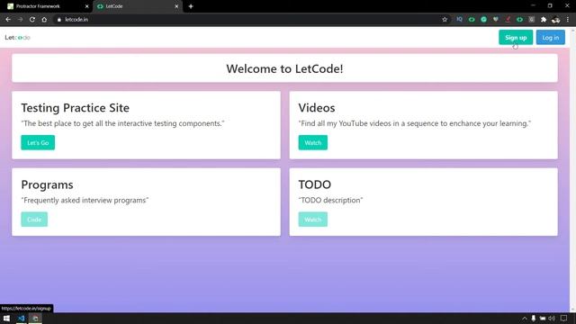 Protractor Framework -3 With TypeScript | Protractor Tutorial | LetCode смотреть онлайн