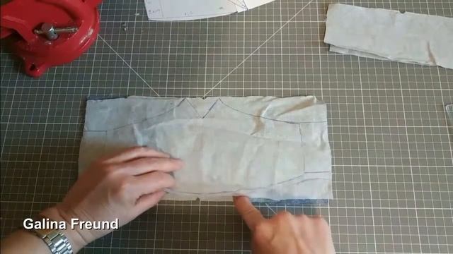 Eщё одна модель защитной маски для лица своими руками (вариант N2). Мастер - Класс смотреть онлайн