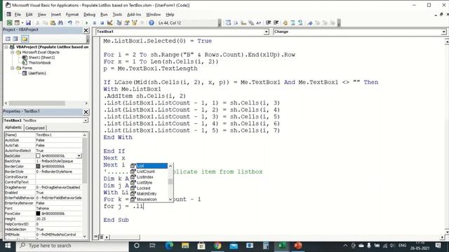 How to remove Duplicate Item from ListBox in Excel VBA смотреть онлайн