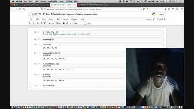 Coding in Anaconda Navigator and Jupyter Notebook - FullScreenRecord6 смотреть онлайн