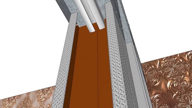 Перегородка из ГКЛ с дверью-купе, бюджетный вариант. Partition with sliding door, budget option смотреть онлайн