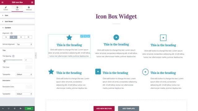 How to Use the Icon Box Widget on Elementor Page Builder Plugin смотреть онлайн