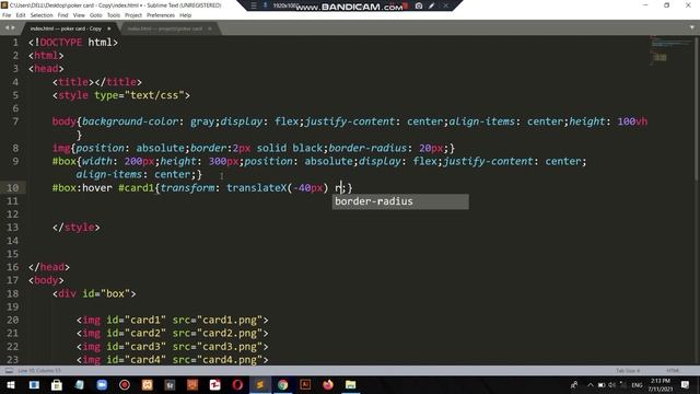 Html && Css || Poker card hover design смотреть онлайн