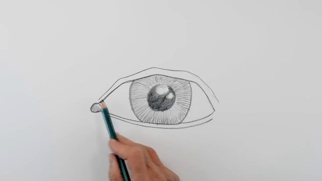 How to Draw a Human Eye (step by step) смотреть онлайн