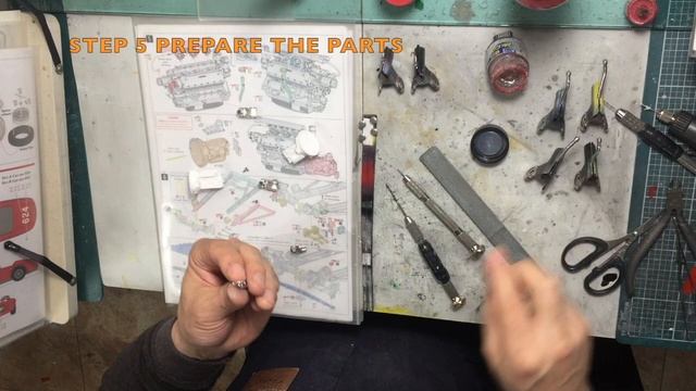 Building MFH 1/12 Ferrari 166MM 1949 Le Mans 24H : Step 5 - Prepare & Paint the Parts смотреть онлайн