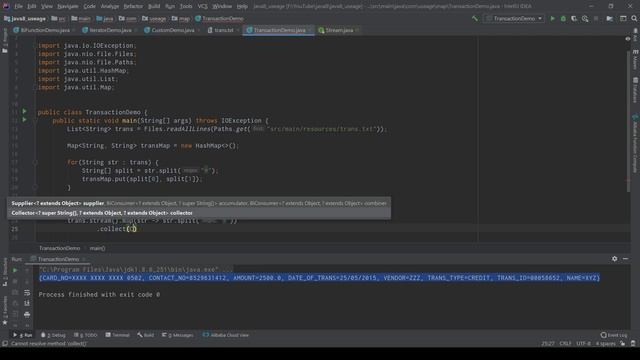 Converting file to map using java 8 смотреть онлайн