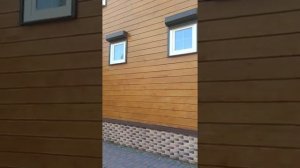 Шлифовка и покраска крашеного дома из клееного профилированного бруса!