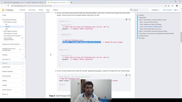 Plugin with id 'com.google.gms.google-services' not found adding Firebase to Android, Flutter смотреть онлайн